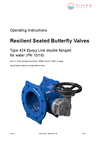 Operating Instructions Butterfly Valves Type 424 Epoxy Line Operating Instructions Butterfly Valves Type 424 Epoxy Line