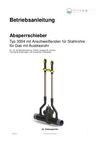 Betriebsanleitung Absperrschieber Betriebsanleitung Absperrschieber
