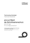 Technical Datasheet pro-cut tape Technical Datasheet pro-cut tape