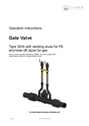 Operation instructions Gate Valve Type 3004 Operation instructions Gate Valve Type 3004