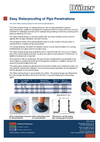 Datasheet Sealingflange Datasheet Sealingflange