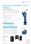 Datenblatt Unterflurhydrant Typ 305 Form AD Datenblatt Unterflurhydrant Typ 305 Form AD