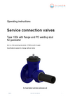Operating instructions Service connection valves Type 1004 Operating instructions Service connection valves Type 1004