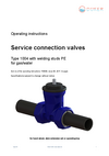 Operating instructions Service connection valves Type 1004 Operating instructions Service connection valves Type 1004