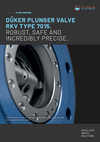 Brochure Plunger Valve RKV Type 7015 Brochure Plunger Valve RKV Type 7015