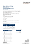 Datasheet Backflowpreventer Datasheet Backflowpreventer