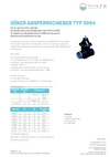 Datenblatt Absperrschieber 3004 Gas Datenblatt Absperrschieber 3004 Gas