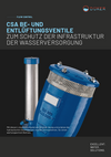 Prospekt Be- und Entlüftungsventile Prospekt Be- und Entlüftungsventile